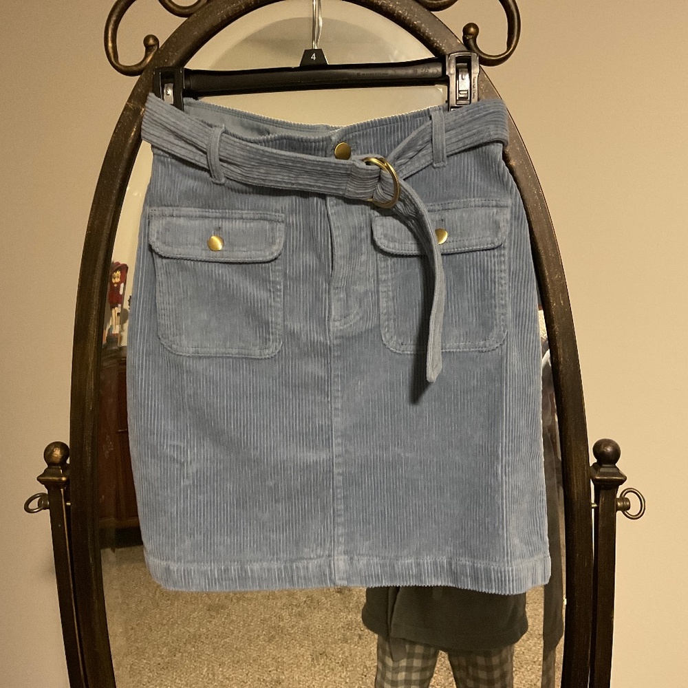 Corduroy skirt